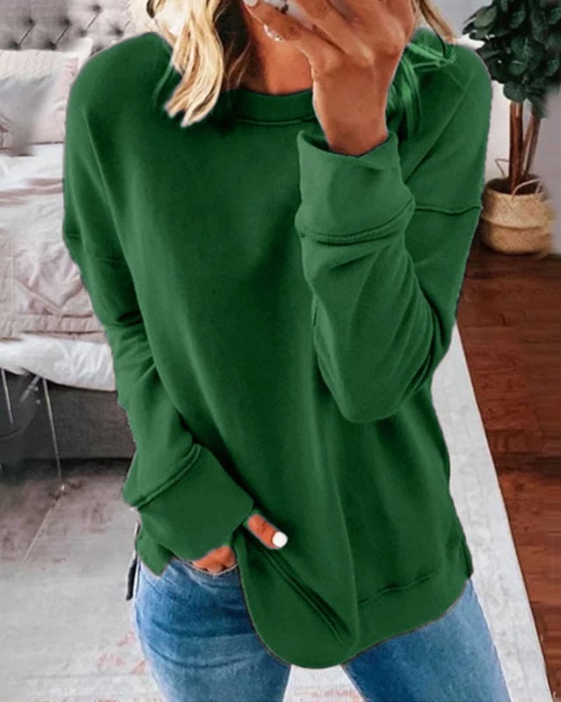 Roos - Elegant Klassiek Sweatshirt