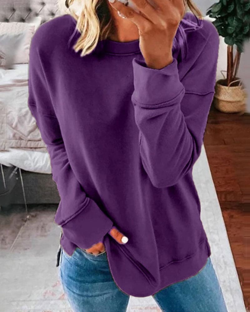 Roos - Elegant Klassiek Sweatshirt