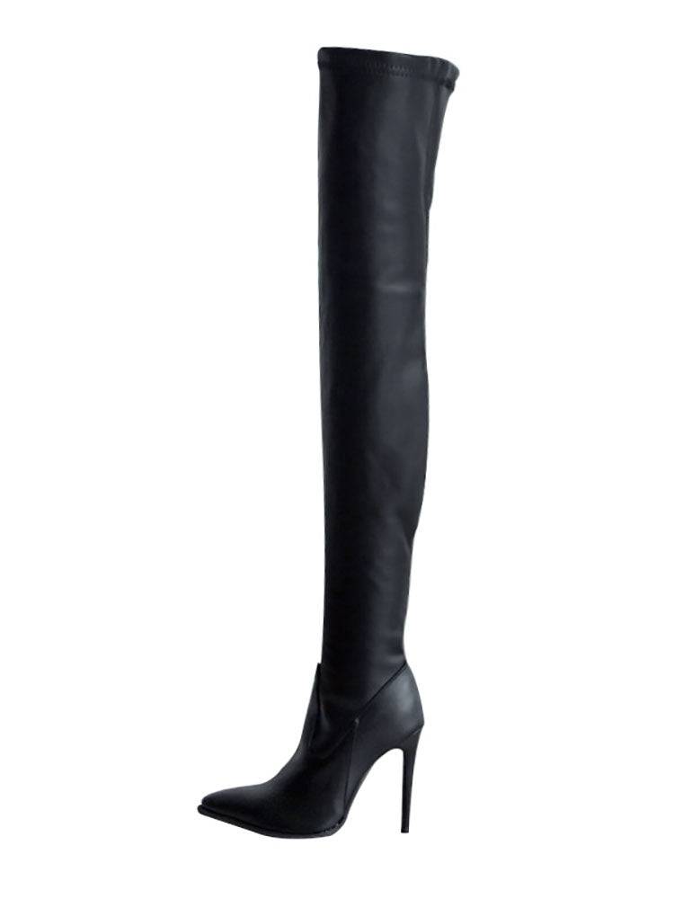 Feodora | Trendy Overknee Laarzen