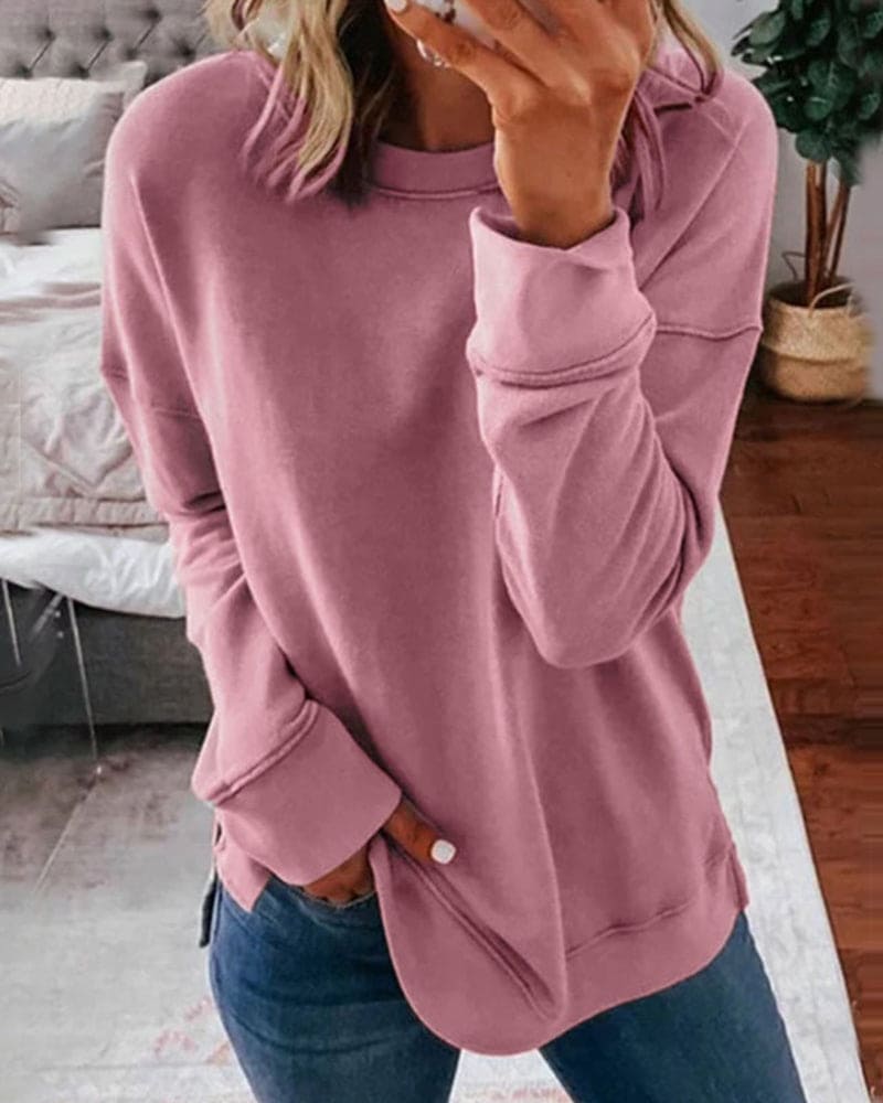 Roos - Elegant Klassiek Sweatshirt