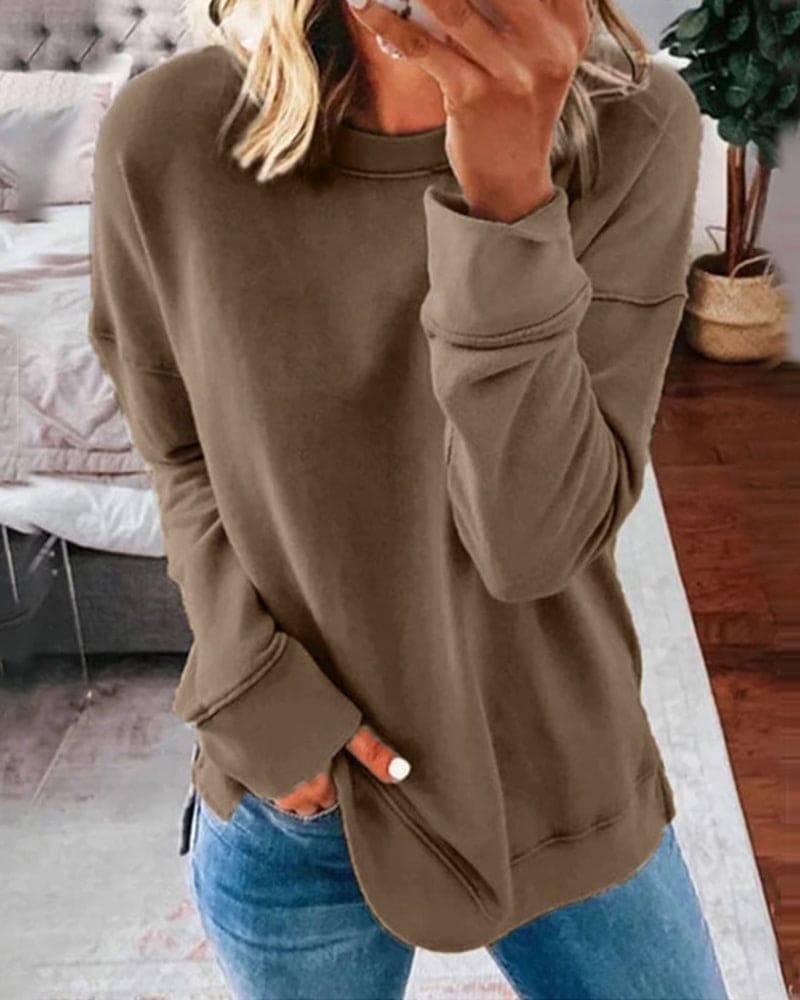 Roos - Elegant Klassiek Sweatshirt