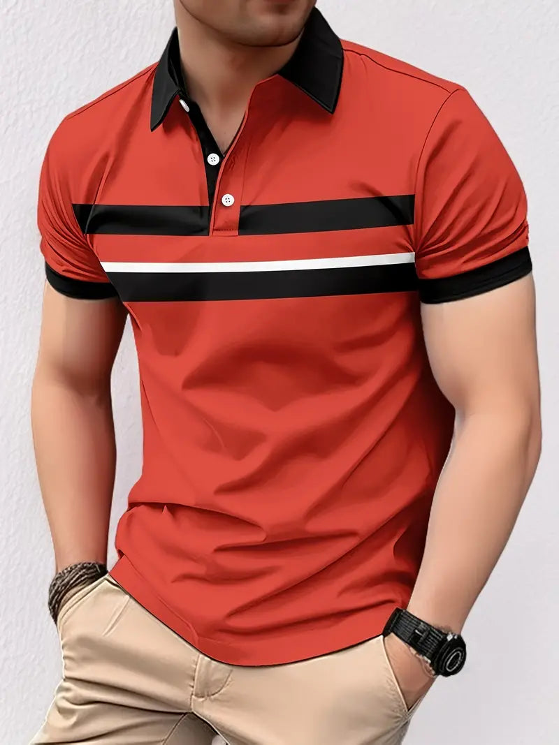 Emrys | Heren Moderne Polo Shirt