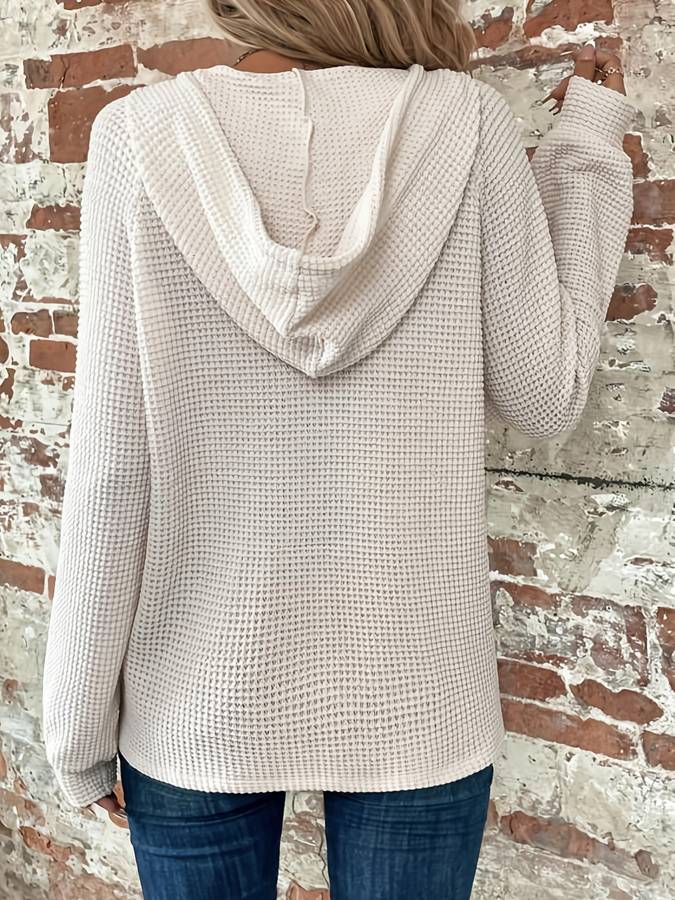 Tisha | Casual Gebreide Hoodie