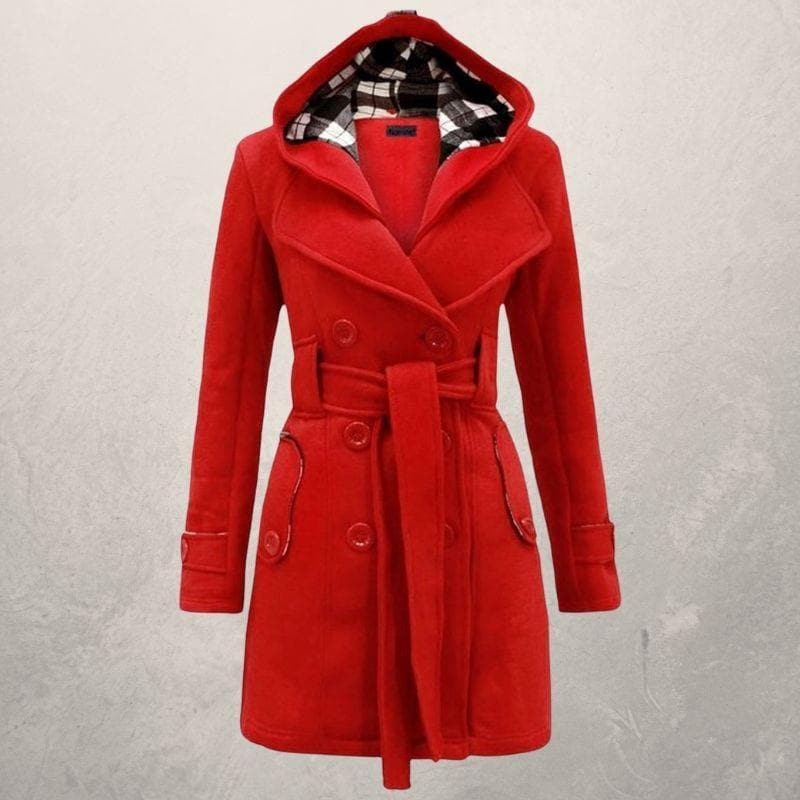 Sorina | Elegante Jas Met Capuchon
