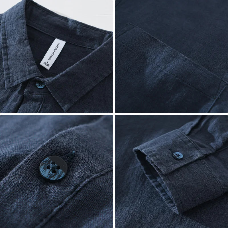 Garion | Trendy Losse Pullover Overhemd