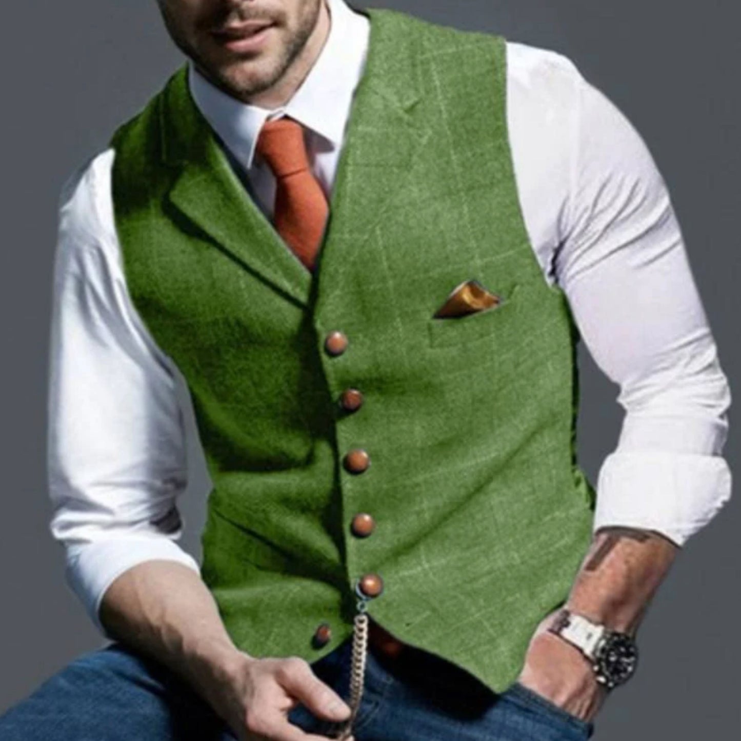 Cleyszoon | Heren Vest | Klassieke Buttoned Stijl