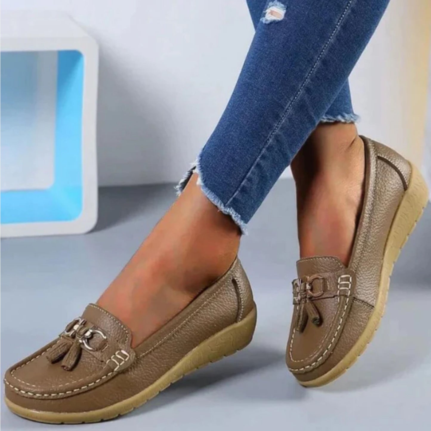 Blanselina | Dames Loafers | Tassel Detail