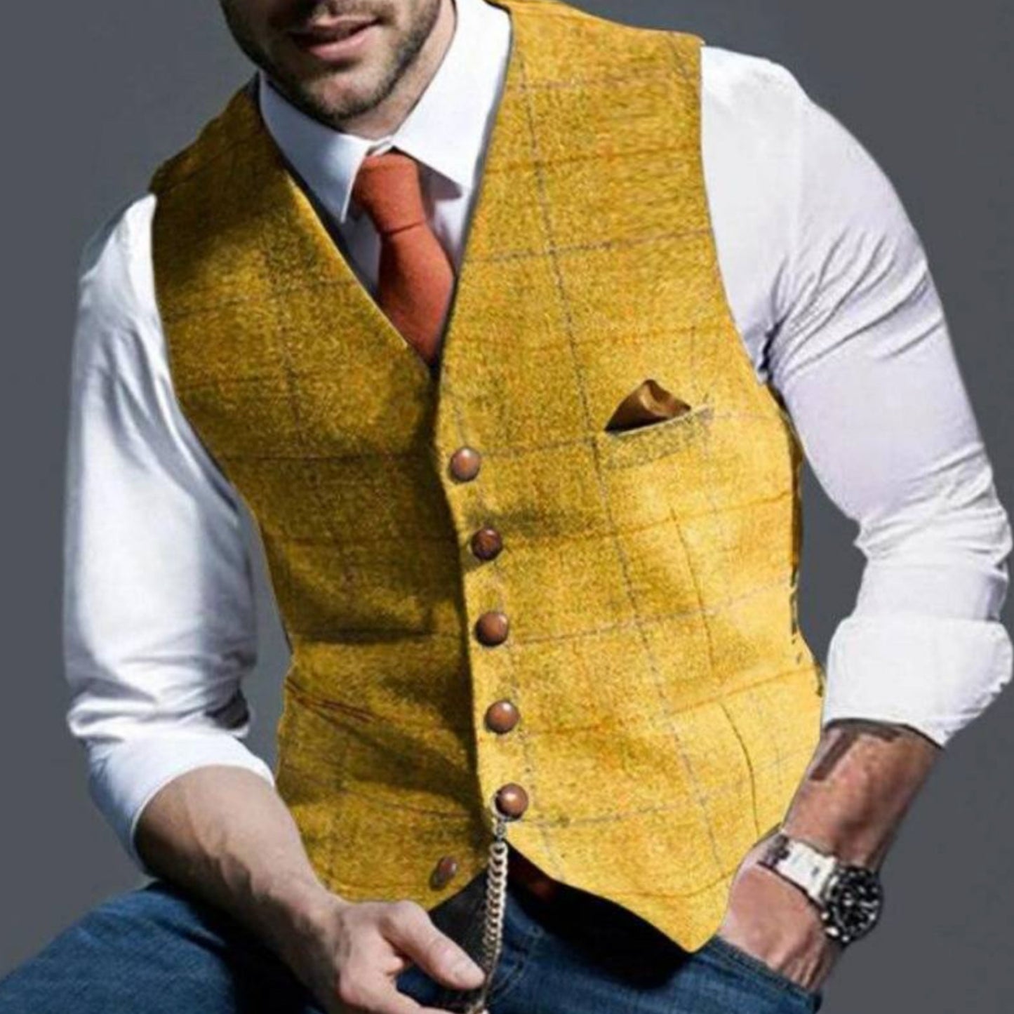 Cleyszoon | Heren Vest | Klassieke Buttoned Stijl