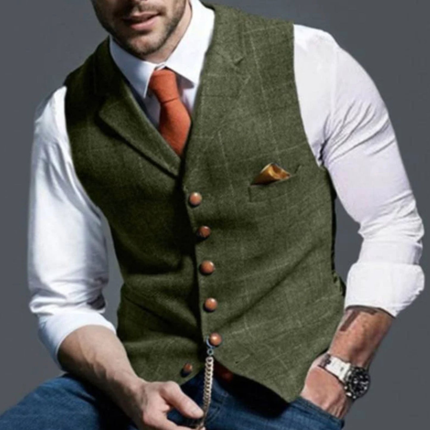 Cleyszoon | Heren Vest | Klassieke Buttoned Stijl