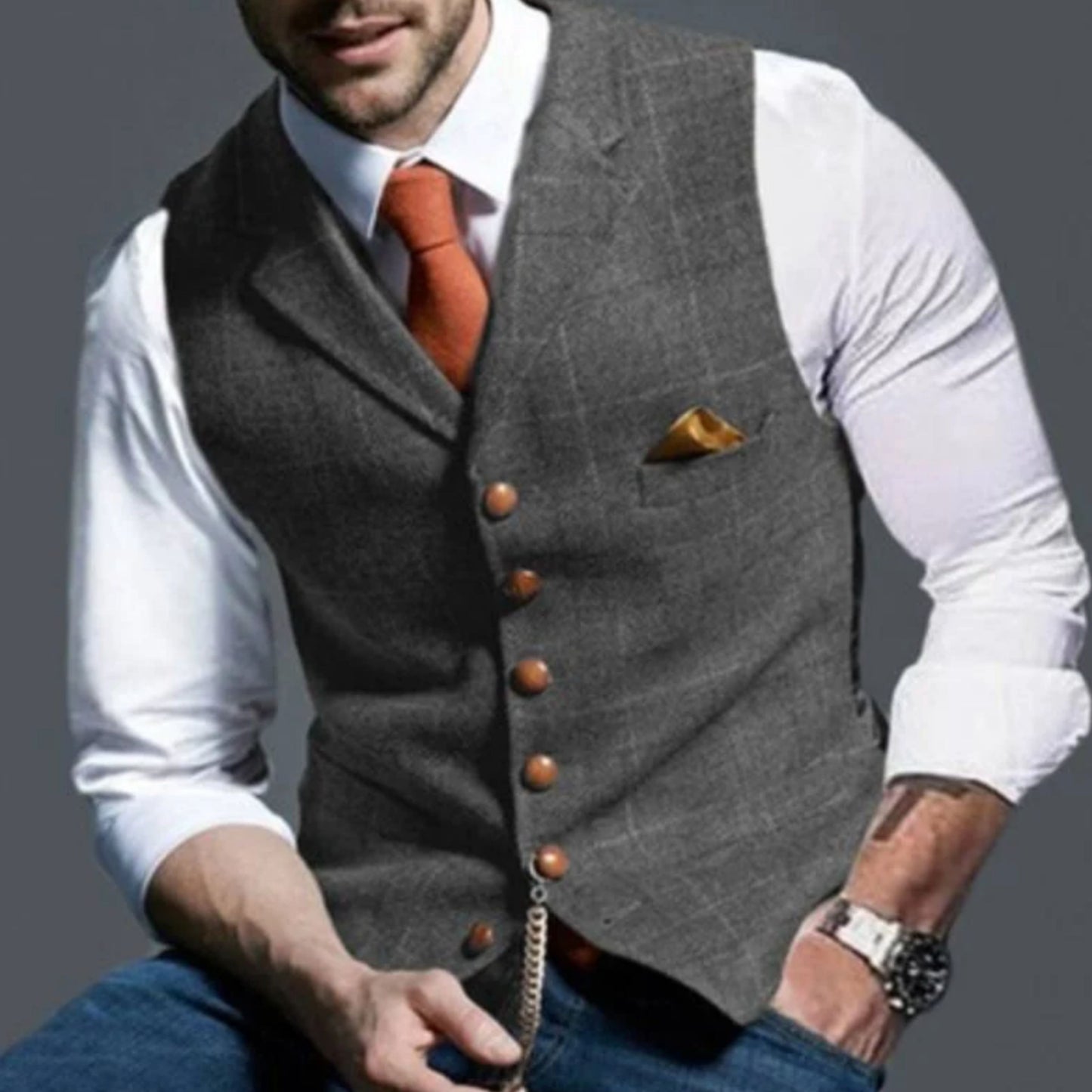 Cleyszoon | Heren Vest | Klassieke Buttoned Stijl