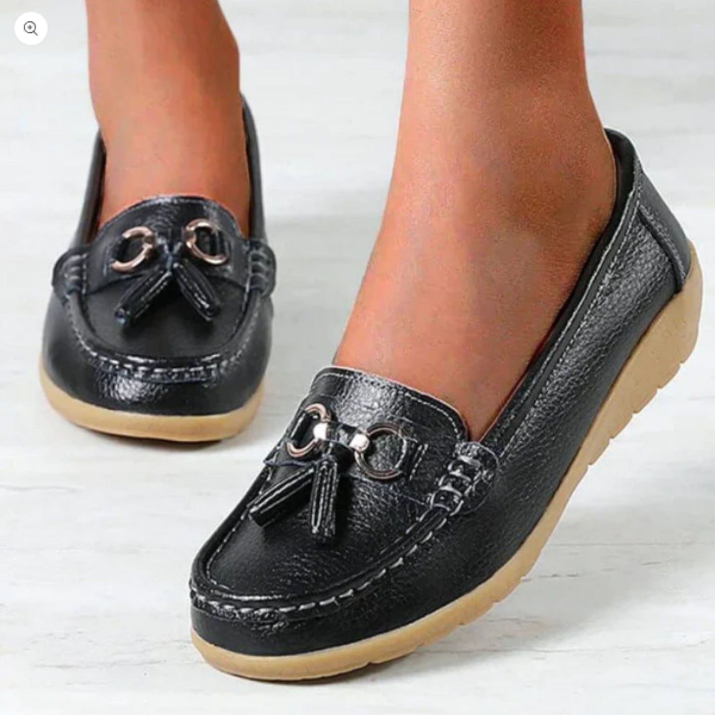 Blanselina | Dames Loafers | Tassel Detail