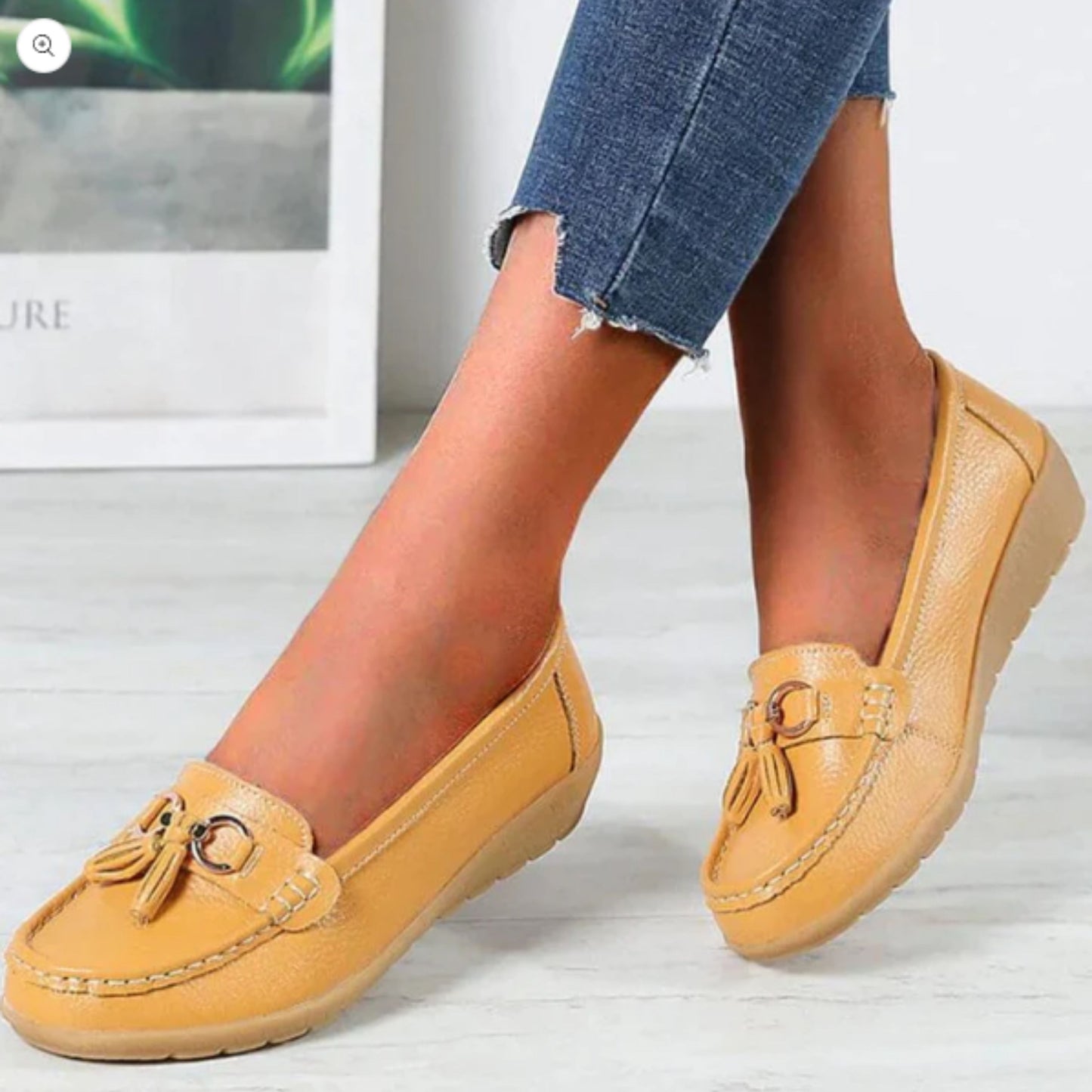 Blanselina | Dames Loafers | Tassel Detail