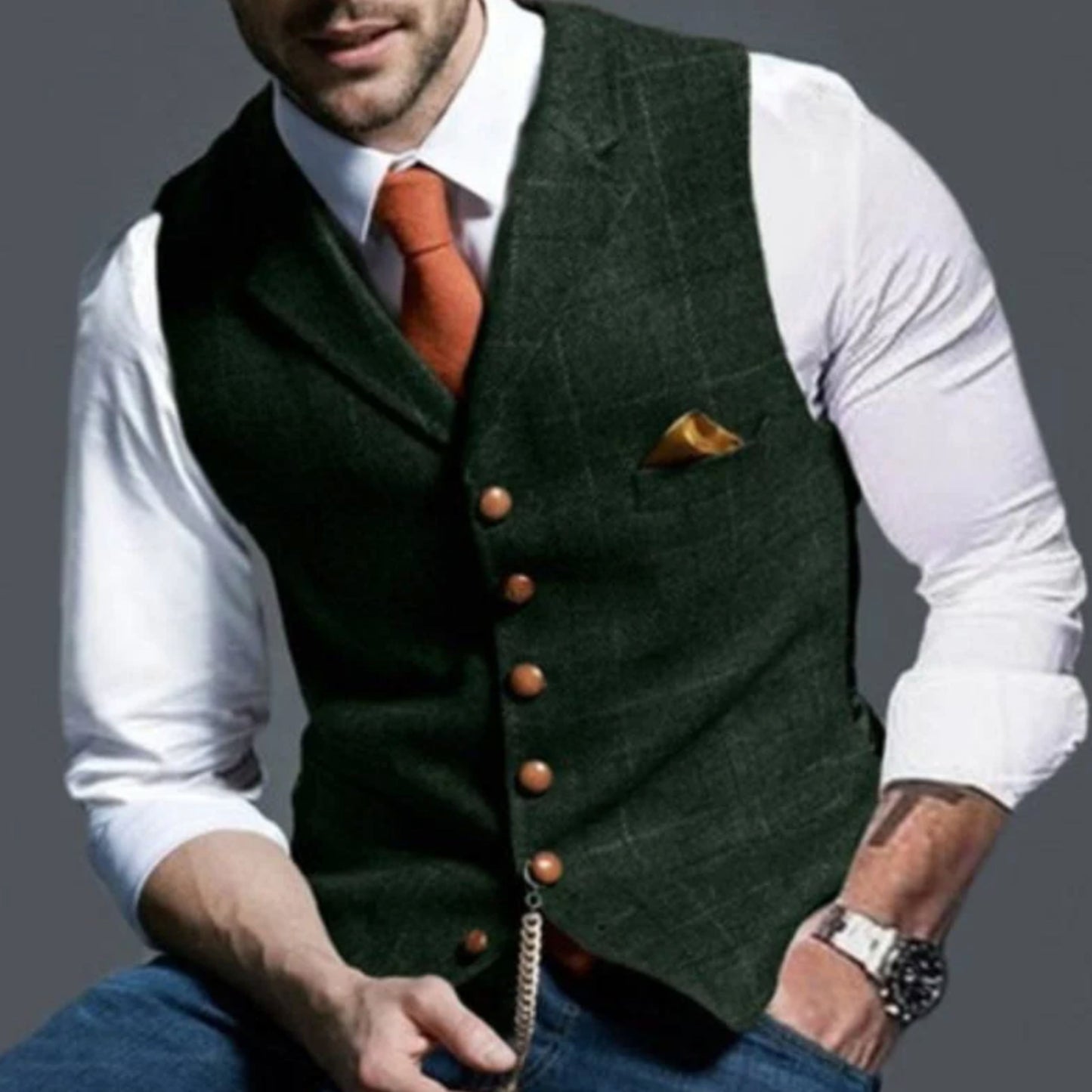 Cleyszoon | Heren Vest | Klassieke Buttoned Stijl