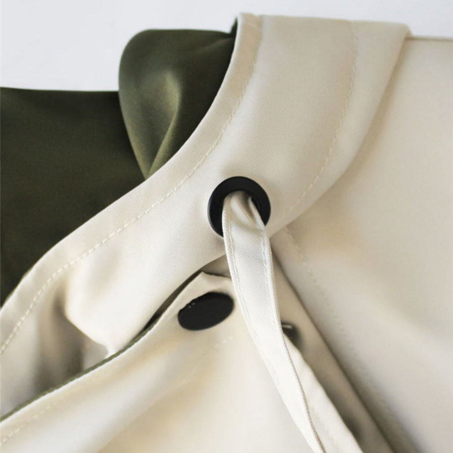 Barendieke | Dames Hooded Jas | Two-Tone Button-Up