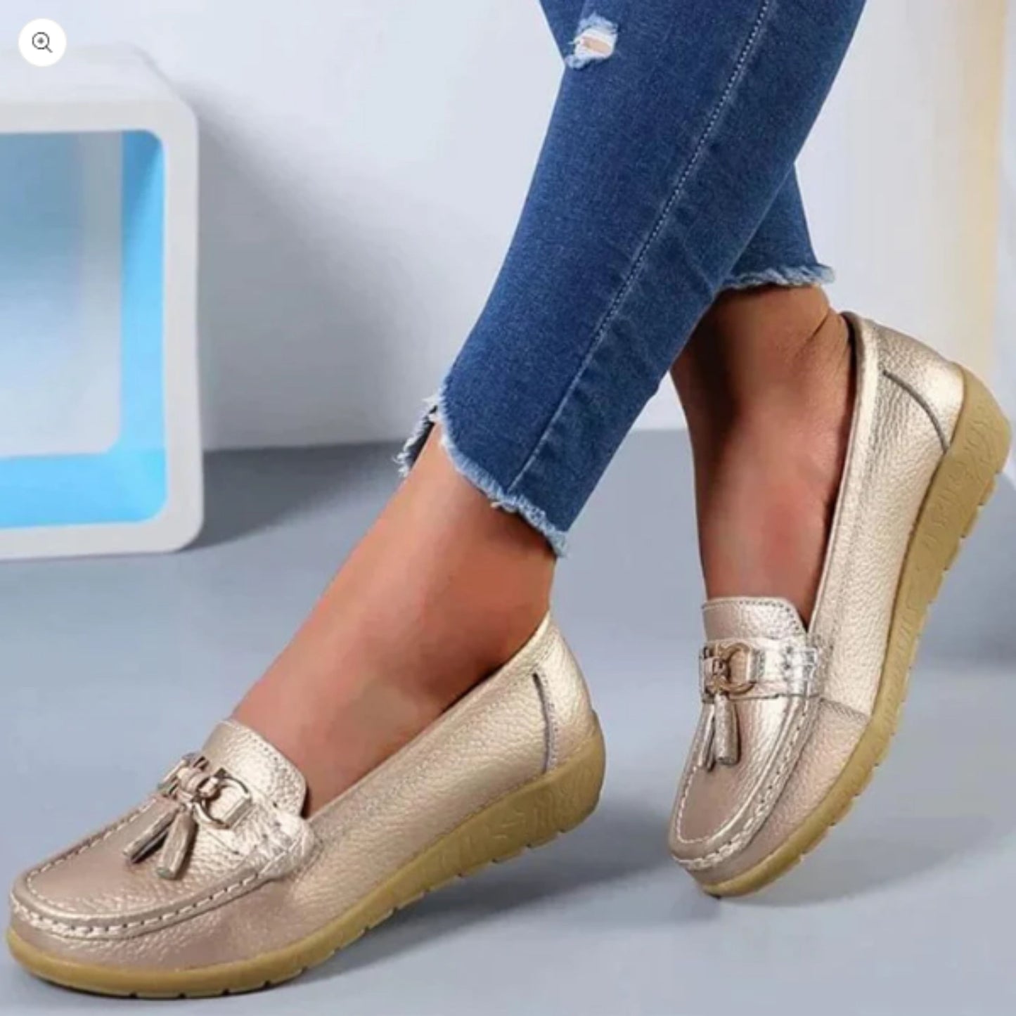 Blanselina | Dames Loafers | Tassel Detail