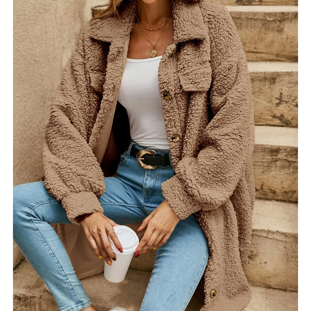 Charlene | Warme Oversized Jas