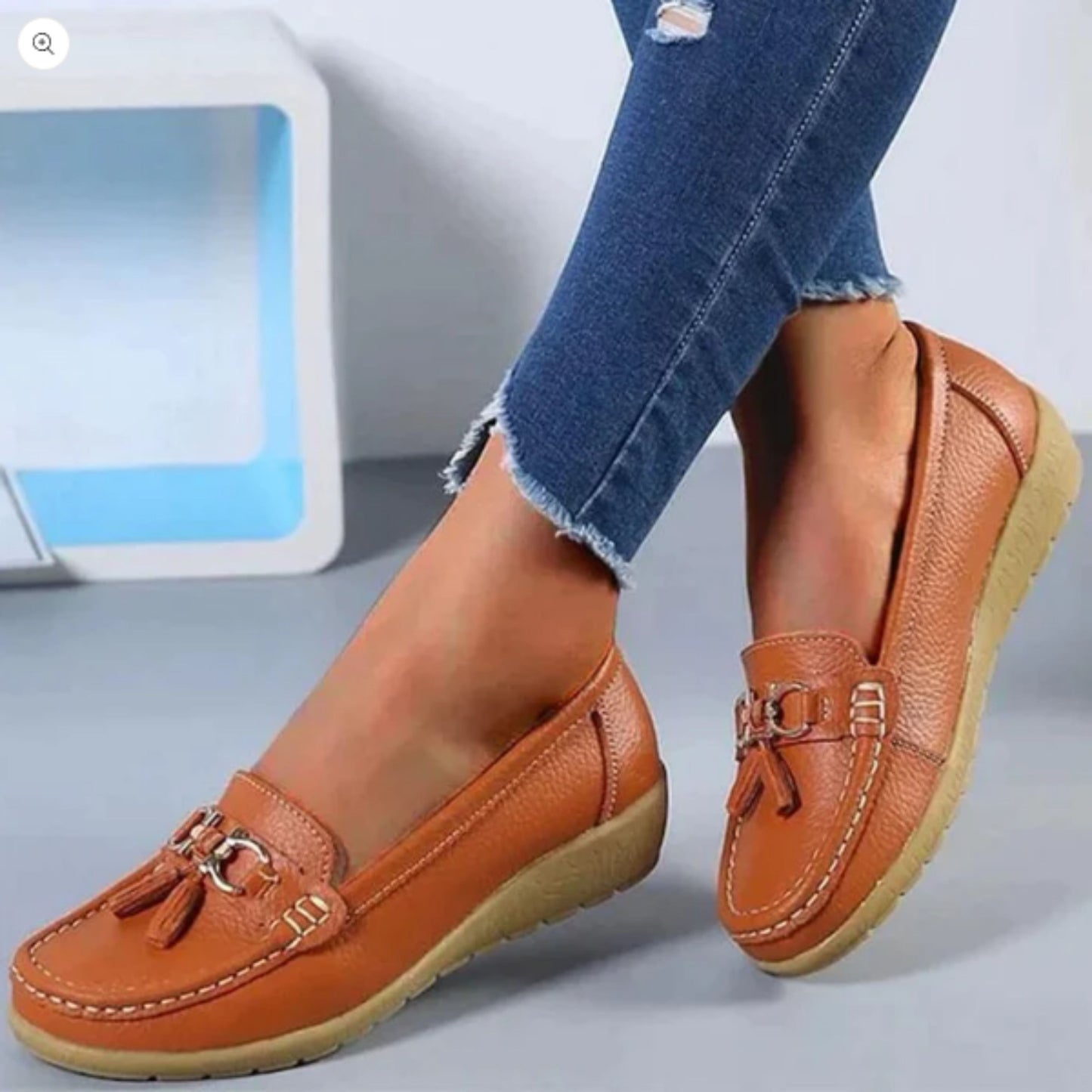 Blanselina | Dames Loafers | Tassel Detail