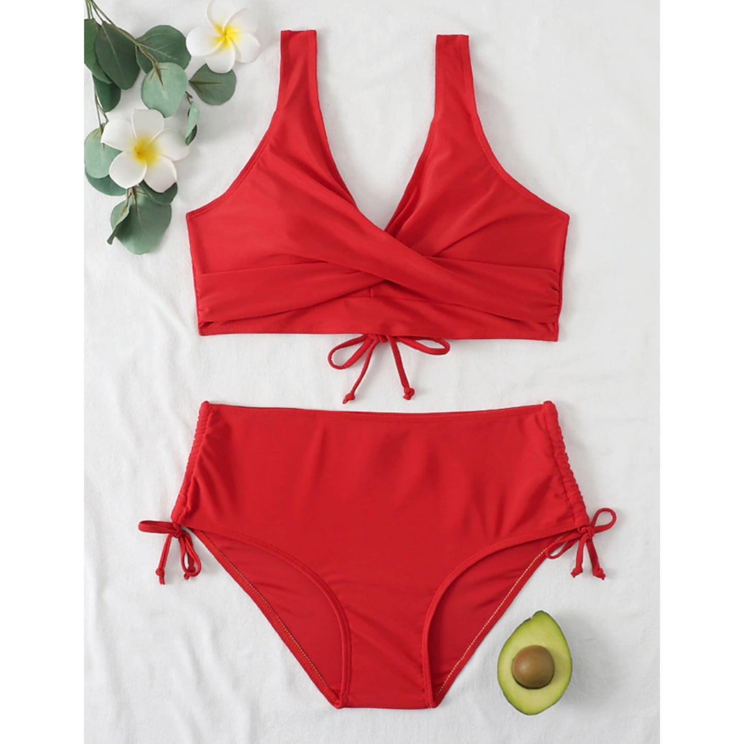 Ephelotte | Dames Bikini Set | High-Waisted met Wikkel Top