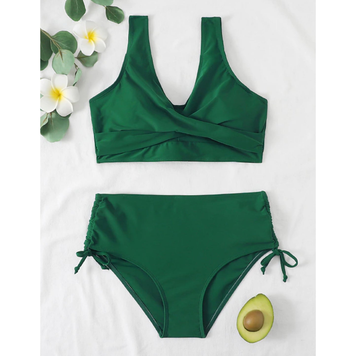 Ephelotte | Dames Bikini Set | High-Waisted met Wikkel Top
