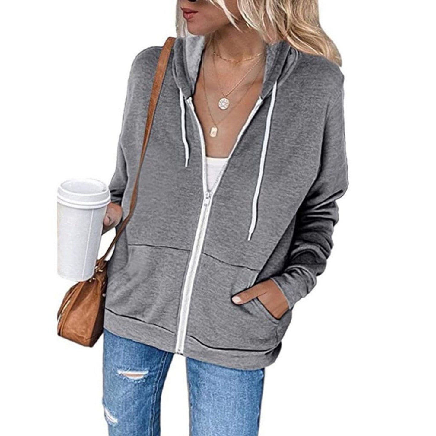 Enserika | Dames Hoodie | Zip-Up