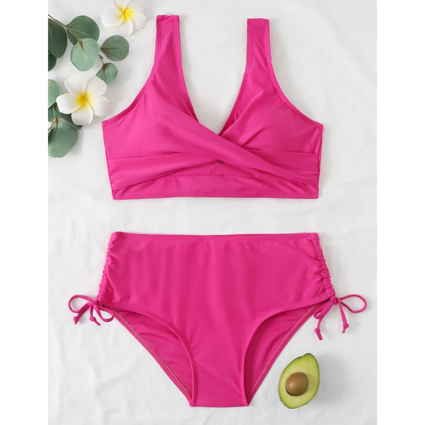 Ephelotte | Dames Bikini Set | High-Waisted met Wikkel Top