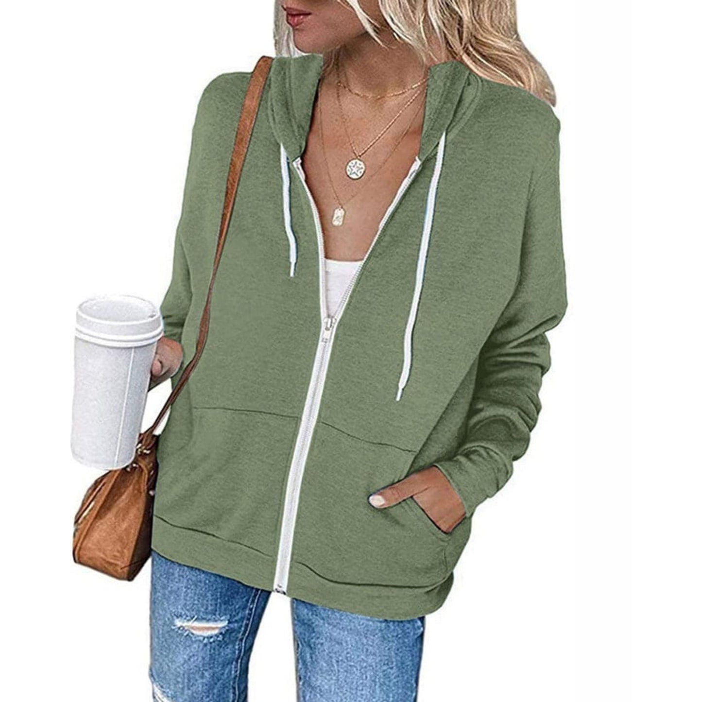 Enserika | Dames Hoodie | Zip-Up