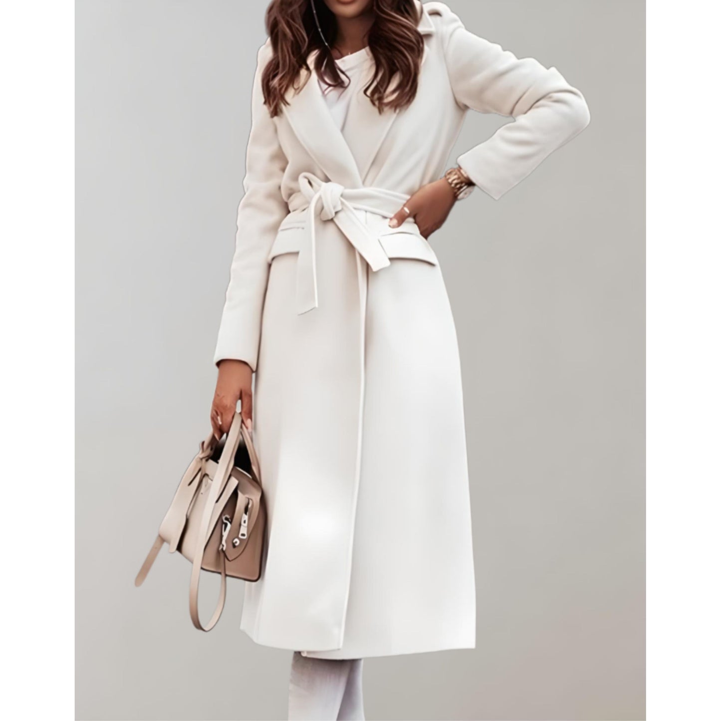 Catherelijne | Dames Trench Coat | Met Tailleband en Wikkelstijl