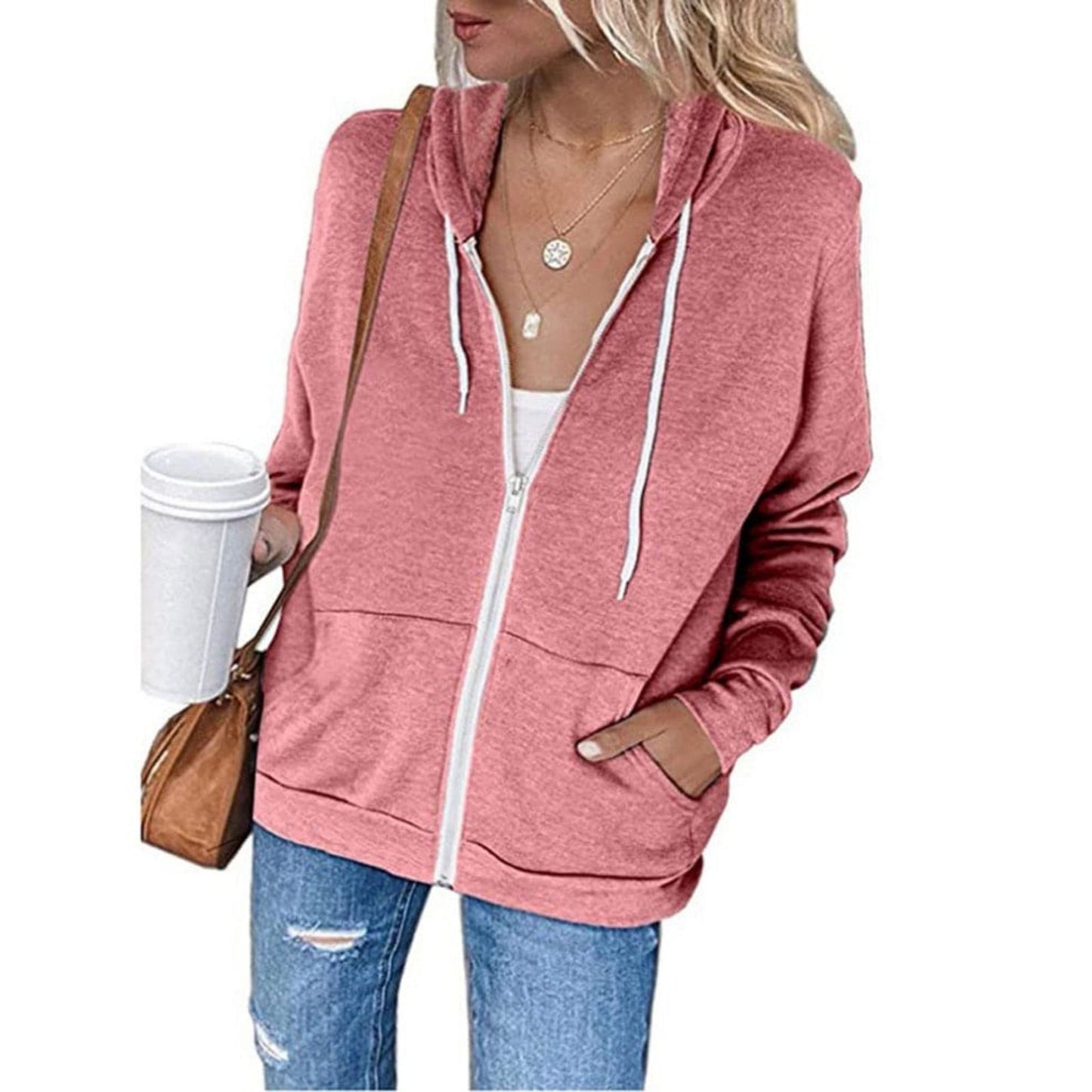 Enserika | Dames Hoodie | Zip-Up