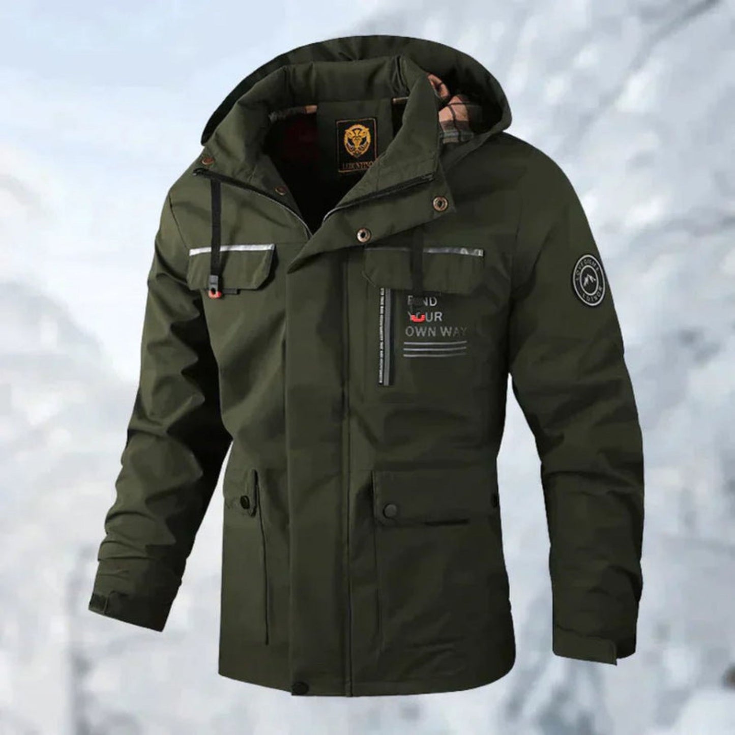 Eckhert | Heren Winterjas | Waterproof Zip-Up