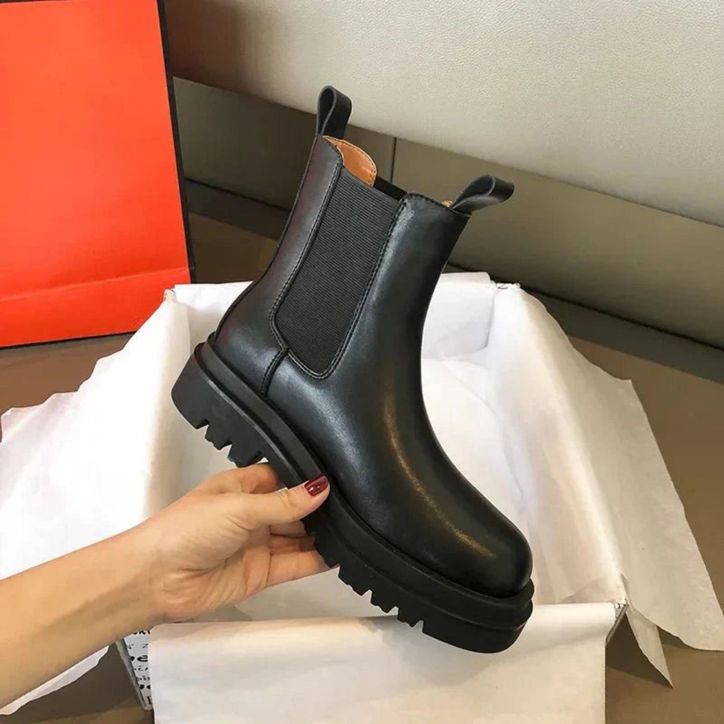 Epheline | Dames Enkellaarsjes | Slip-On