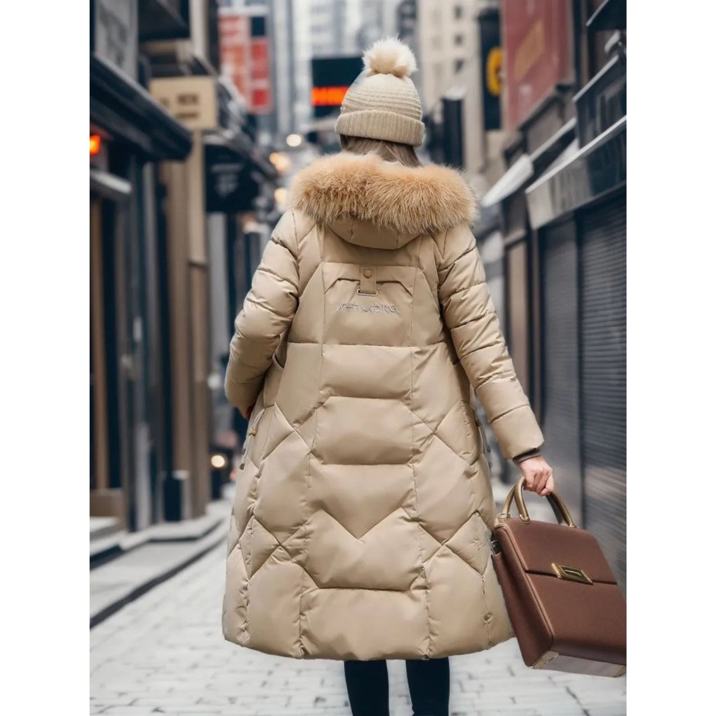 Esmarlotte | Dames Winterjas | Lang Met Capuchon
