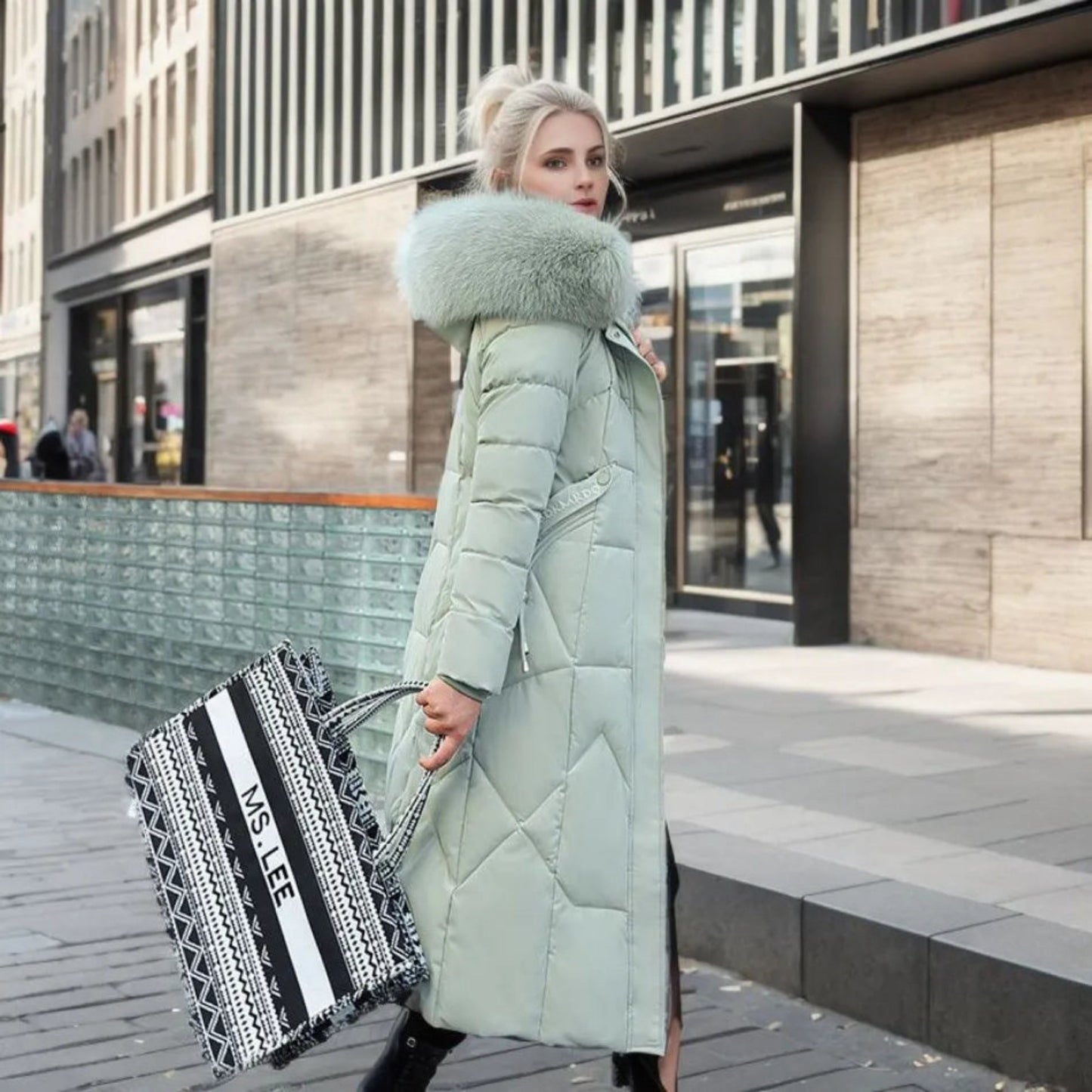 Esmarlotte | Dames Winterjas | Lang Met Capuchon