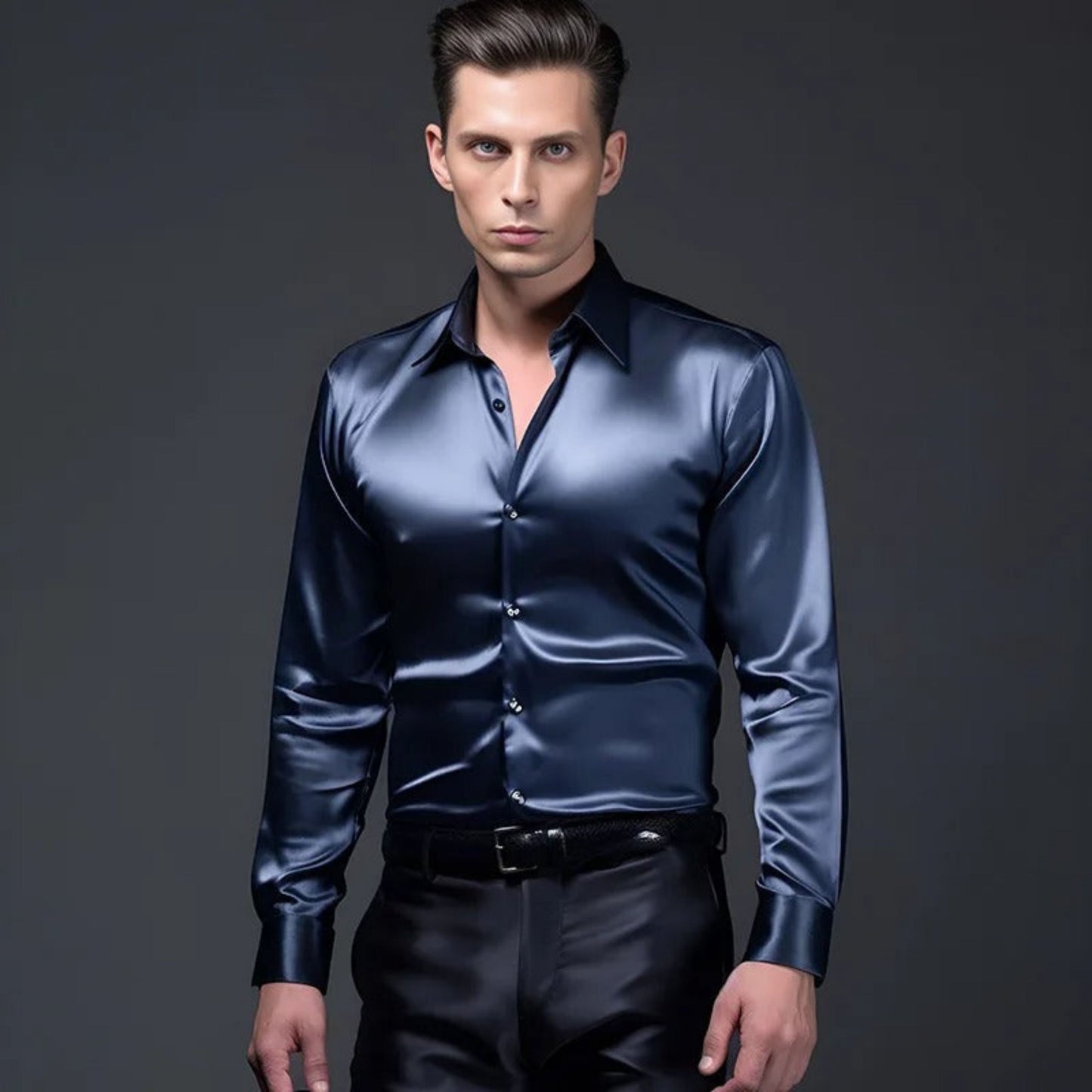Anselmo | Heren Overhemd | Slim Fit Button-Up