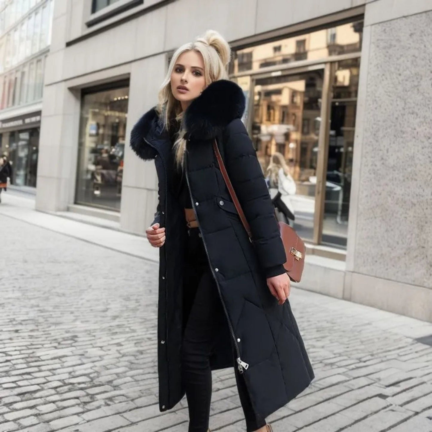 Esmarlotte | Dames Winterjas | Lang Met Capuchon