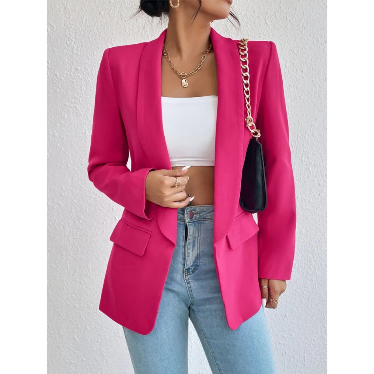 Ardelien | Dames Blazer | Getailleerde Lange Mouwen