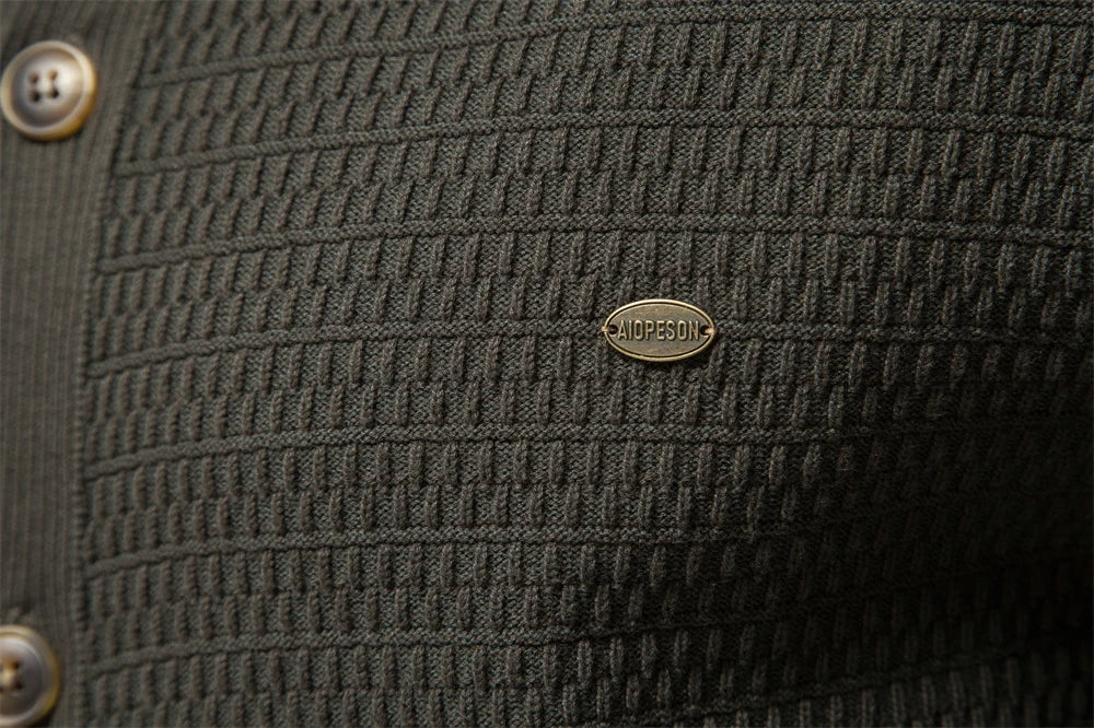 Magnus | Gebreide Cardigan Met Knopen