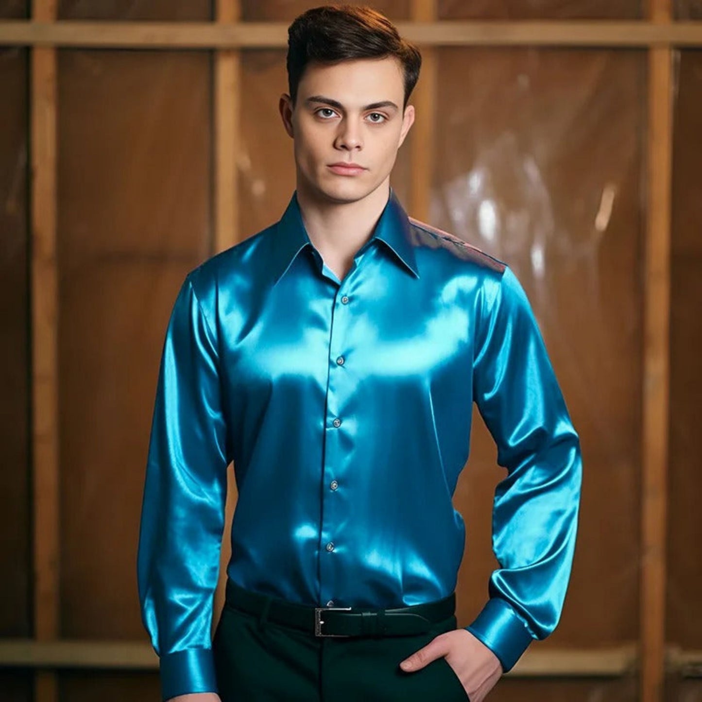 Anselmo | Heren Overhemd | Slim Fit Button-Up