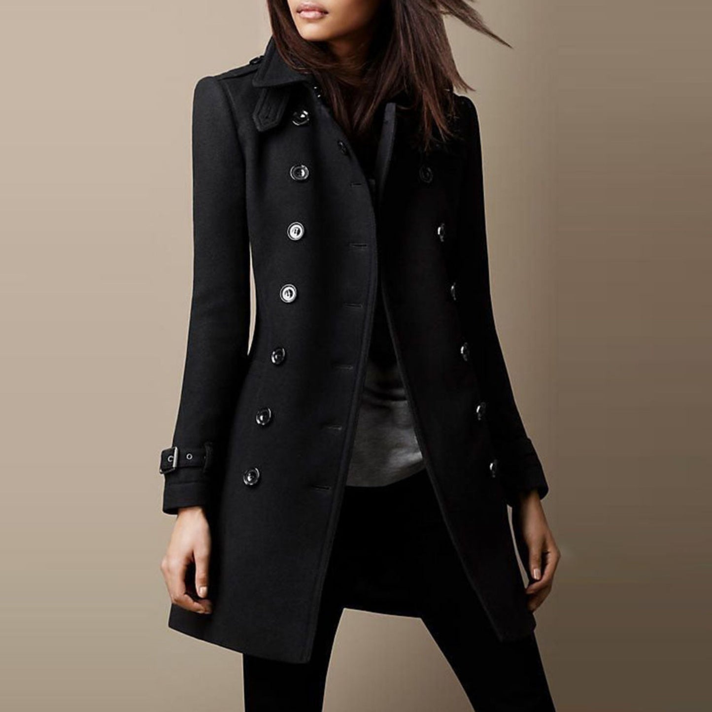 Carlisa | Dames Trenchcoat | Double-Breasted