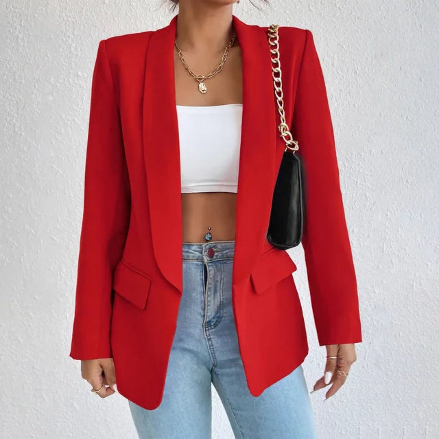 Ardelien | Dames Blazer | Getailleerde Lange Mouwen
