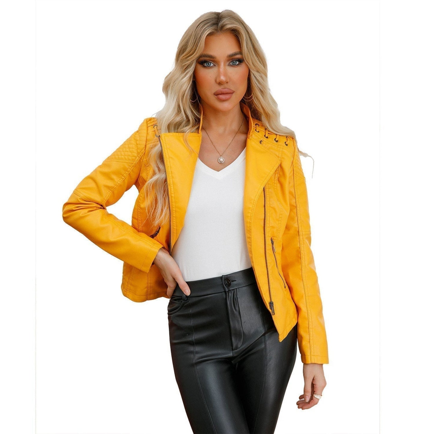 Diederijna | Dames Bikerjack | Zip-Up
