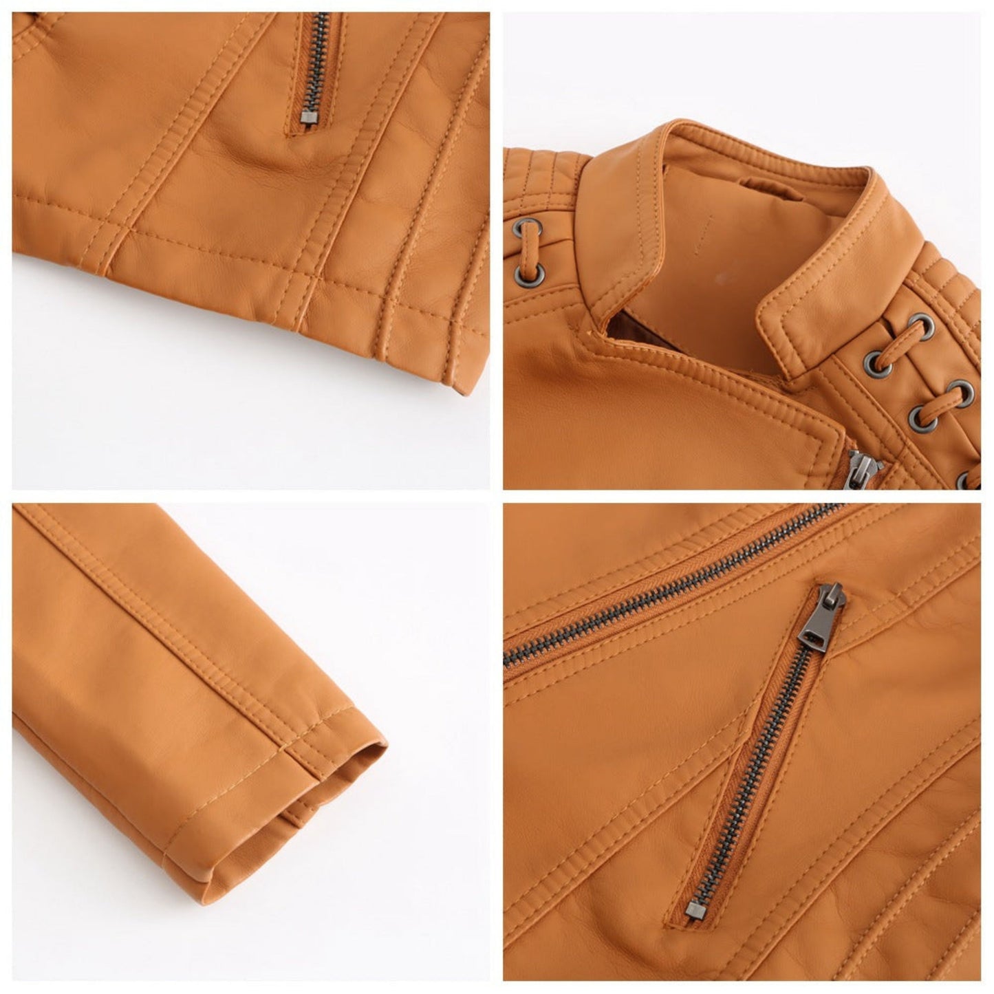 Diederijna | Dames Bikerjack | Zip-Up