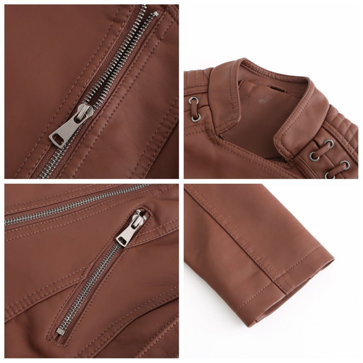 Diederijna | Dames Bikerjack | Zip-Up