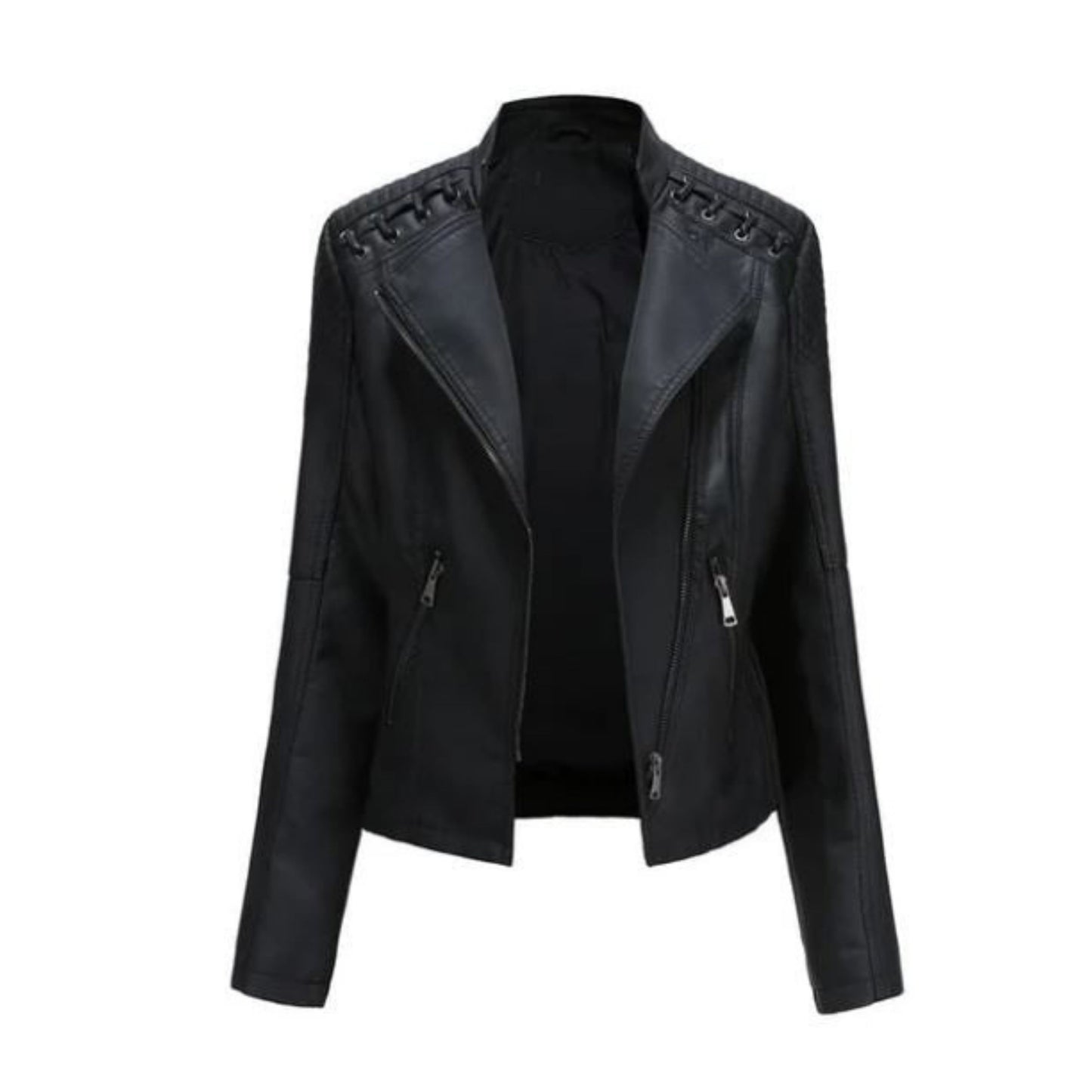 Diederijna | Dames Bikerjack | Zip-Up