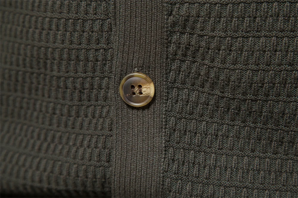 Magnus | Gebreide Cardigan Met Knopen