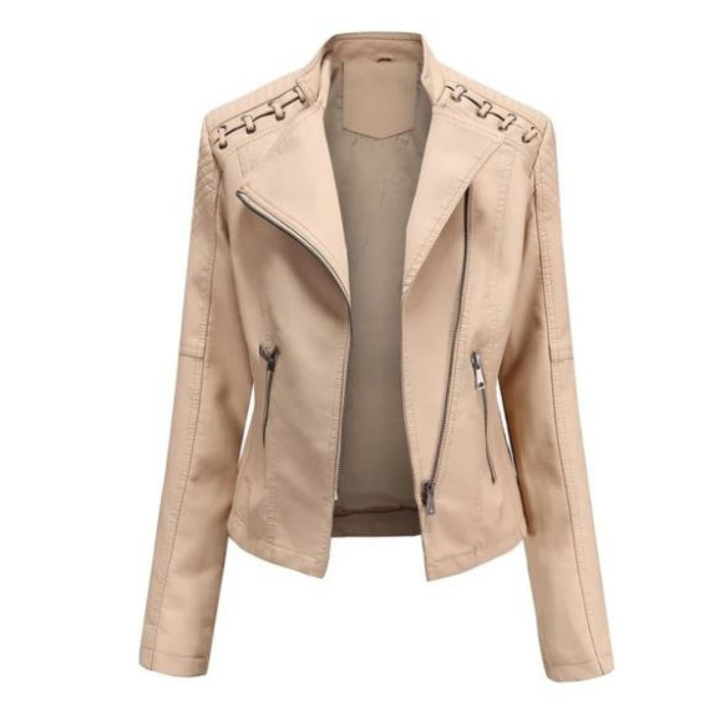 Diederijna | Dames Bikerjack | Zip-Up