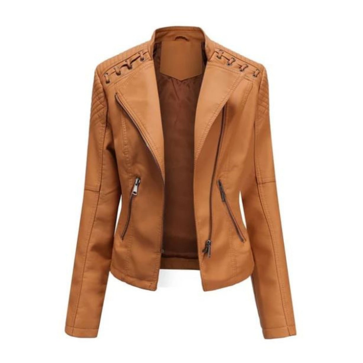 Diederijna | Dames Bikerjack | Zip-Up