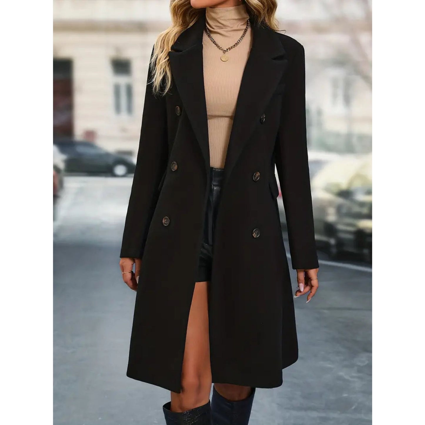 Diederianne | Dames Trenchcoat | Double-Breasted