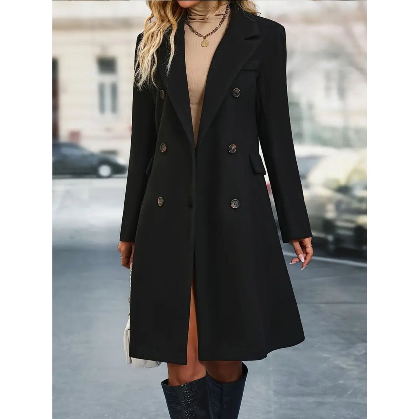 Diederianne | Dames Trenchcoat | Double-Breasted