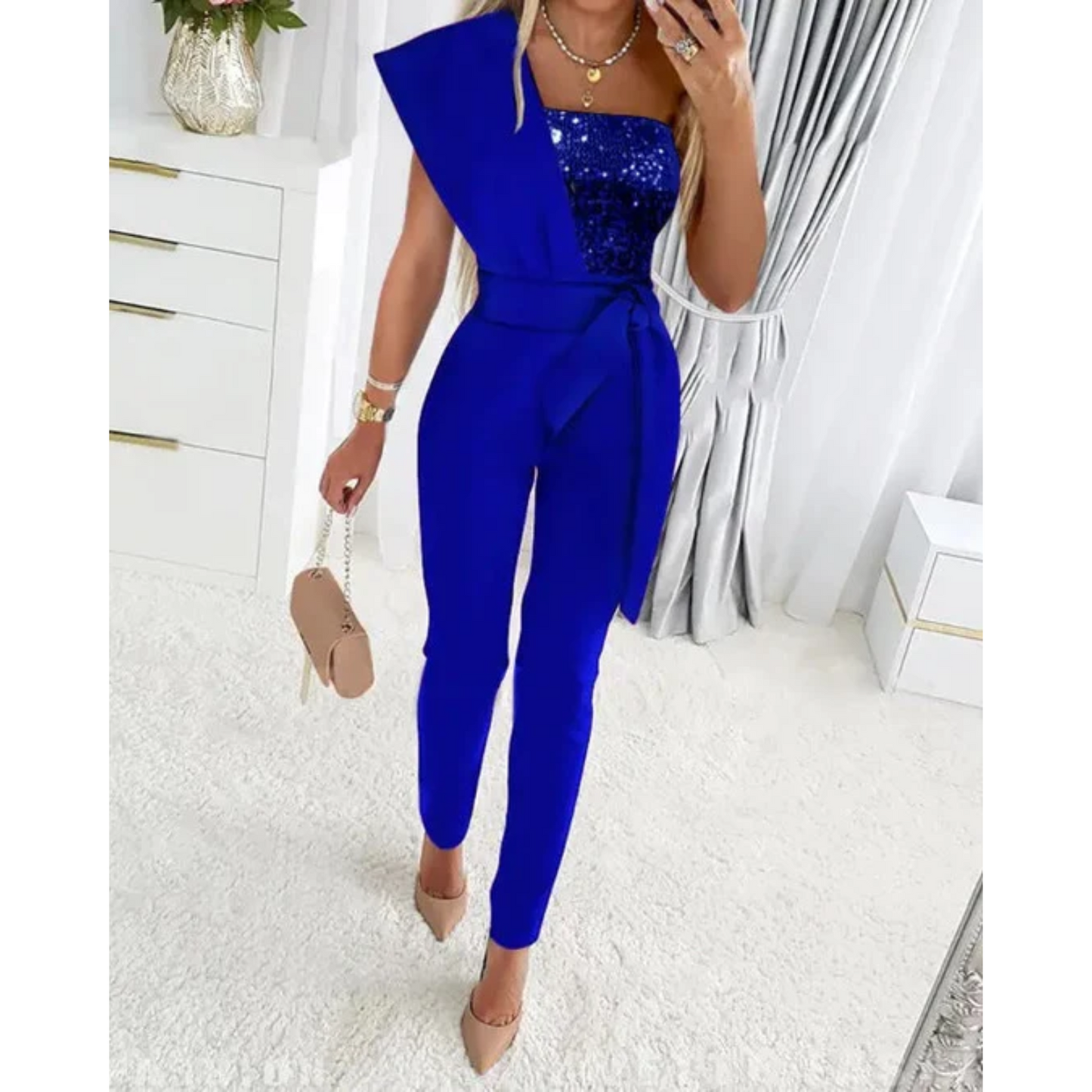 Ashley | Jumpsuit met Lovertjes