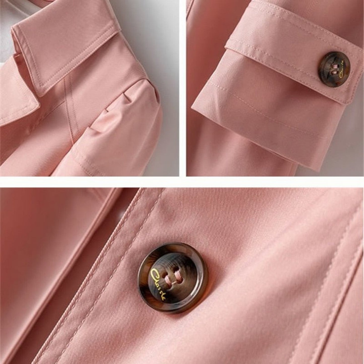 Dames Waterdichte Trench Coat | Klassiek